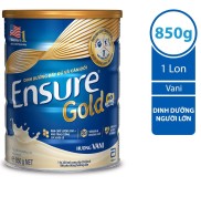 KHÔNG MÓP Sữa bột Ensure Gold Abbott hương vani HMB 850g