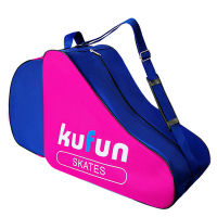 Inline Skate Carry Bag Roller Skates Ice Skates Carrier Bag Case with Shoulder Strap Waterproof Large Capacity Triangle Bag
