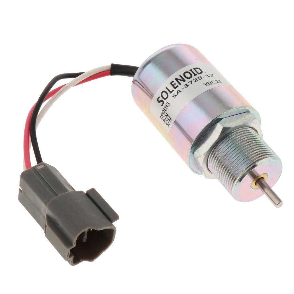 Flameer Electric Fuel Shutoff Solenoid for Mitsubishi S3L S3L2 & for Mahindra Tractor