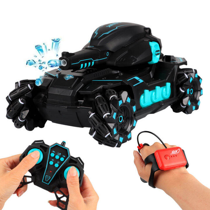 Remote control water bomb tank remote control car can launch water bomb