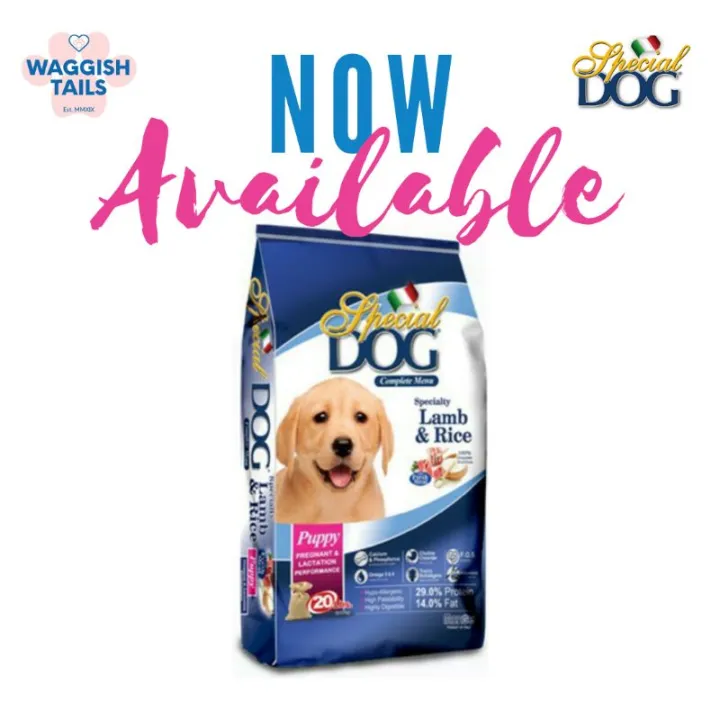 Special Dog (Lamb & Rice) Dog Food for Puppy/Adult (1kg repacked