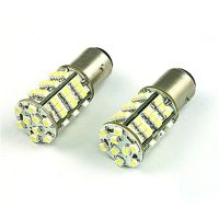 CarCool 2 X Super Bright Xenon สีขาว54-SMD หลอดไฟเบรก