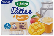 Sữa chua Bledina cho bé từ 6m+ vị xoài