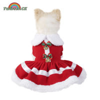 Pet Christmas Dress 3 Sizes Available Pet Clothes Cosplay Outfit Party Supplies For Small Medium Large Dogs