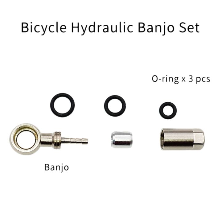 bicycle-disc-brake-banjo-connector-oil-needle-olives-ring-screw-kit-for-sram-level-tlm-ultimate-a1-code-r-b1-calipers