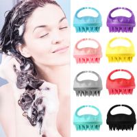 New Scalp Massager Washing Comb Shampoo Scrubber Silicone Bristles Hair Clean Brush Styling Tool Handheld Hair Care Comb