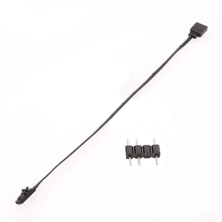 For Corsair 3pin Rgb To Standard Argb 3 Pin 5v Adapter Connector Rgb Cable For Corsair Fanhub 