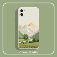 Jinshan ภาพวาดสีน้ำมันซิลิโคนสำหรับ Apple 14OPPO Huawei Xiaomi เคสโทรศัพท์มือถือซิลิโคน