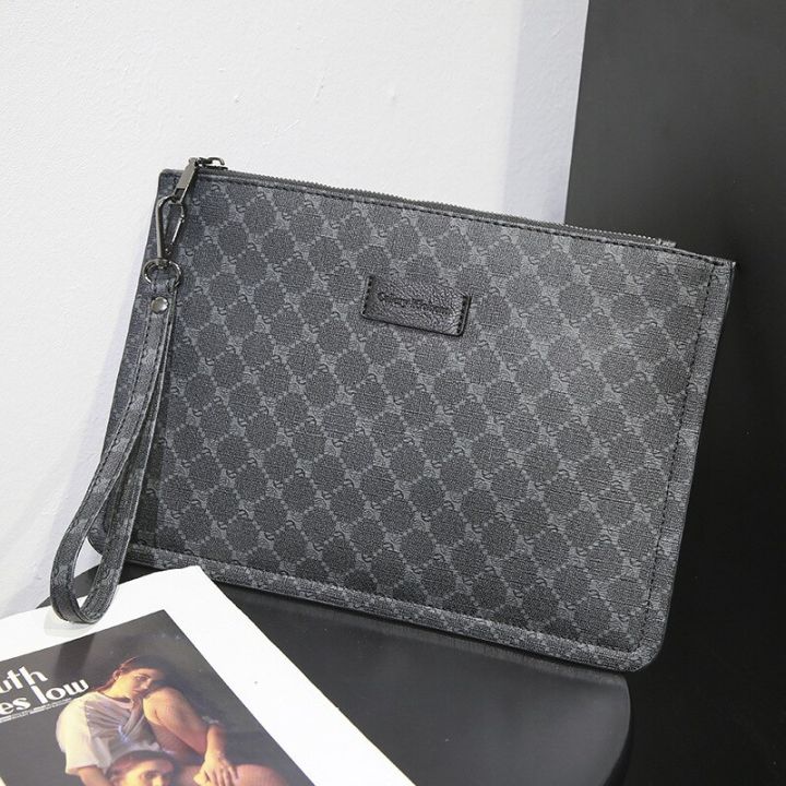 Men's Luxury Clutch Bag with Wrist Strap, SantinoS