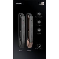 Digital Door Lock Kaadas K20F สแกนใบหน้าได้ + สแกนนิ้ว + กดรหัส + กุญแจ