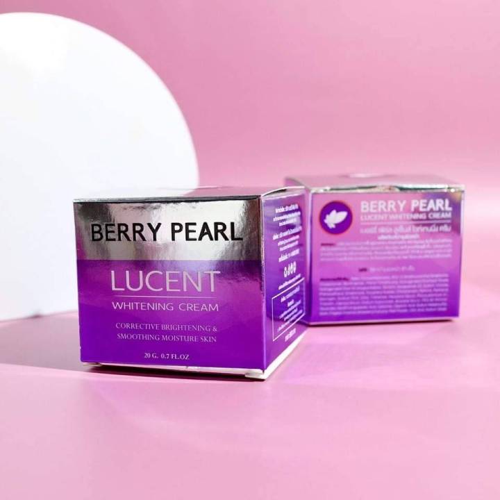 lucent-berry-pearl-whitening-cream-ครีมทาหน้าลูเซ้นท์-20-g