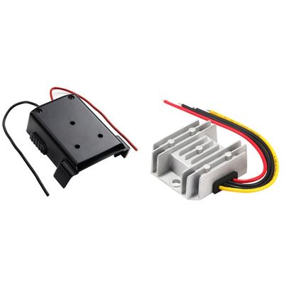 Step DC Voltage Converter Spare Parts Accessories for 18V to 12V Battery Dock Powers 180W Inverter, Connector DIY Adapter Boost Regulator