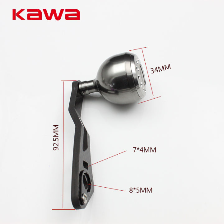 kawa-new-model-high-quality-strong-carbon-fiber-fishing-reel-handle-for-water-drop-reel-hole-size-8x5mm-and-7-4mm-together