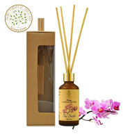 hHom Aroma Diffuser  Orchid ก้านหอม ไม้หอม ปรับอากาศ กลิ่น ดอก กล้วยไม้ 50 ml.