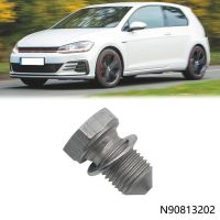 ☃◈۞ For Audi A3 A4 A6 TT For VW Beetle Eos Golf GTI Jetta Passat Tiguan Engine Oil Drain Sump Plug Screw Bolt with Washer N90813201