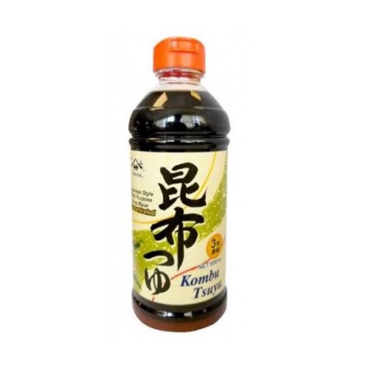 items-for-you-yamasa-kombu-tsuyu-500ml-น้ำซุปเข้มข้นกึ่งสำเร็จรุปรสสาหร่าย-นำเข้าจากญี่ปุ่น