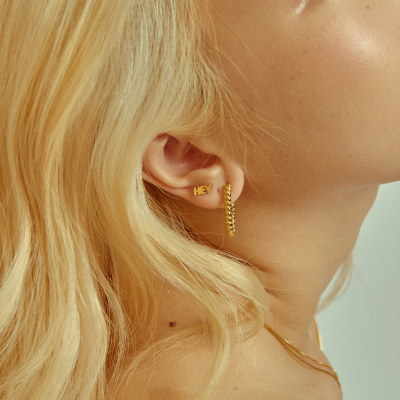 ฺBemet twisted earring