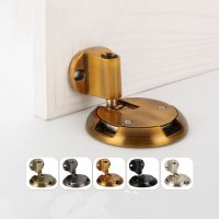 1pc Mechanical Floor door damper spring Push Doorstop Hidden Door Holders Catch suction lock stainless steel Furniture Hardware Door Hardware Locks