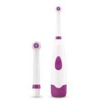 ▧┇℡ 1 Set Automatic Toothbrush ABS Electric Toothbrush with Replacement Brush Heads Anti-slip Electric Teeth Cleaning Brush