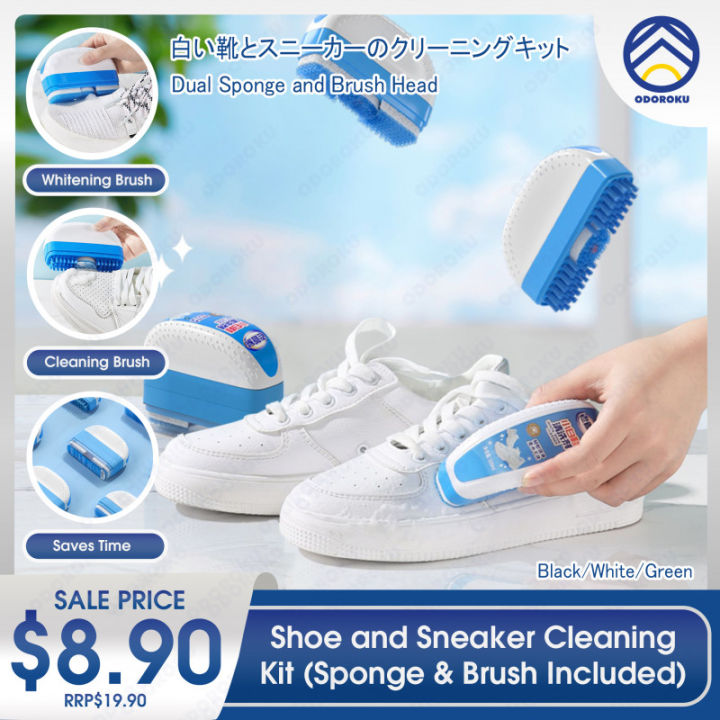 Shoe Cleaner+Shoe Whitener, Sneaker Cleaner, Brush-Shoe Cleaning