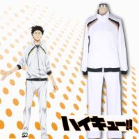 ชุดเครื่องแต่งกายคอสเพลย์ เสื้อแจ็คเก็ต ชุดกีฬา Haikyuu เรื่อง Akaashi Keiji Bokuto Koutarou