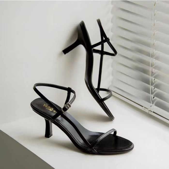 darane-รองเท้าส้นสูงแฟชั่นผู้หญิง-รองเท้าแฟชั่น-ส้นสูงหัวแหลม-รองเท้าแตะส้นสูงแบบสวม-ใส่สบาย-ไม่รัดเท้า