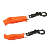 Outdoor Camping Survival Clip Clamp Whistle Plastic Survival Emergency Whistle Survival kits