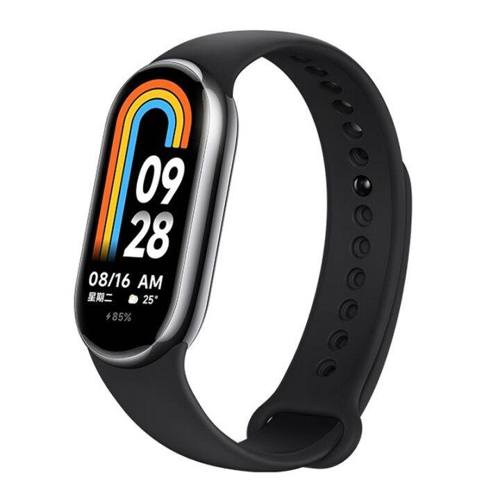 สายสำหรับ-mi-band-8-xiaomi-8กำไล-nfc-สายรัดสำหรับเล่นกีฬาอะไหล่ซิลิโคนสายนาฬิกาสายรัดข้อมือนาฬิกาอัจฉริยะสายรัด-xiaomi-mi-8สาย