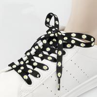 【HOT】✾✓ Little Daisies Shoelaces Printing Flat Shoe Laces High-top Canvas Sneakers Shoelace AF1 for Shoes