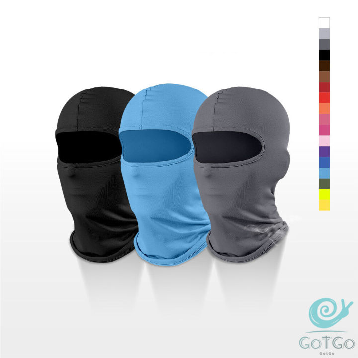 gotgo-หน้ากากกันฝุ่นและบังแดด-กัน-uv-หน้ากากกันฝุ่นจักรยาน-หมวกโม่ง-outdoor-riding-mask