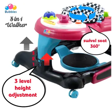 BUBBLES 3 IN 1 BABY WALKER SEAT REPLACEMENT CUSHION ONLY