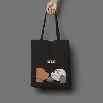 Miniso We Bare Bears tote bag, Women's Fashion, Bags & Wallets