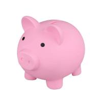 Cute Plastic Pig Money Bank Kids Unbreakable Pig Money Saving Box Coin Storage Piggy Bank For Boys Girls Birthday Practical Gift