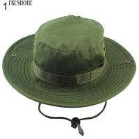 Freshone Flat Roof หมวกทหารลาดตระเวนหมวกนักเรียนนายร้อยหมวก Outdoors Climbing Fishing Boonie Cap