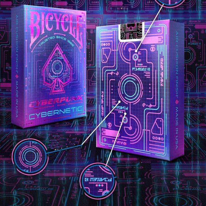 Bicycle Cyberpunk Cybernetic Playing Cards | Lazada