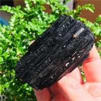 AAA 30-500g NATURAL Black TOURMALINE CRYSTAL STONE ORIGINAL 1pc