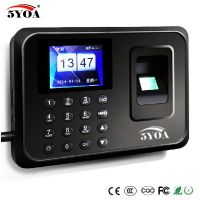 5YOA Biometric Attendance System USB Fingerprint Reader Time Clock Employee Control Machine Electronic Device