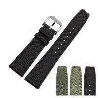 20mm Watch Straps for IWC Pilot Portuguese Portofino Nylon Canvas Watch Bands Green Blue Gray Black Watchbands Straps Bracelets