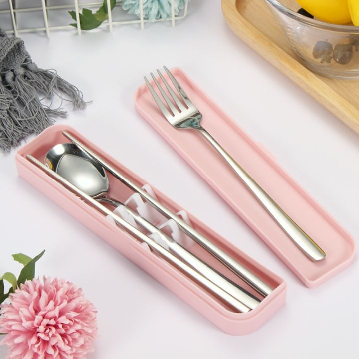 tableware-reusable-travel-cutlery-set-camp-utensils-set-with-stainless-steel-spoon-fork-chopsticks-straw-portable-case-flatware-sets