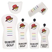 GVDBB Golf Accessories Golfer Gift 135UT Clubs Wood Head Covers Number Tag