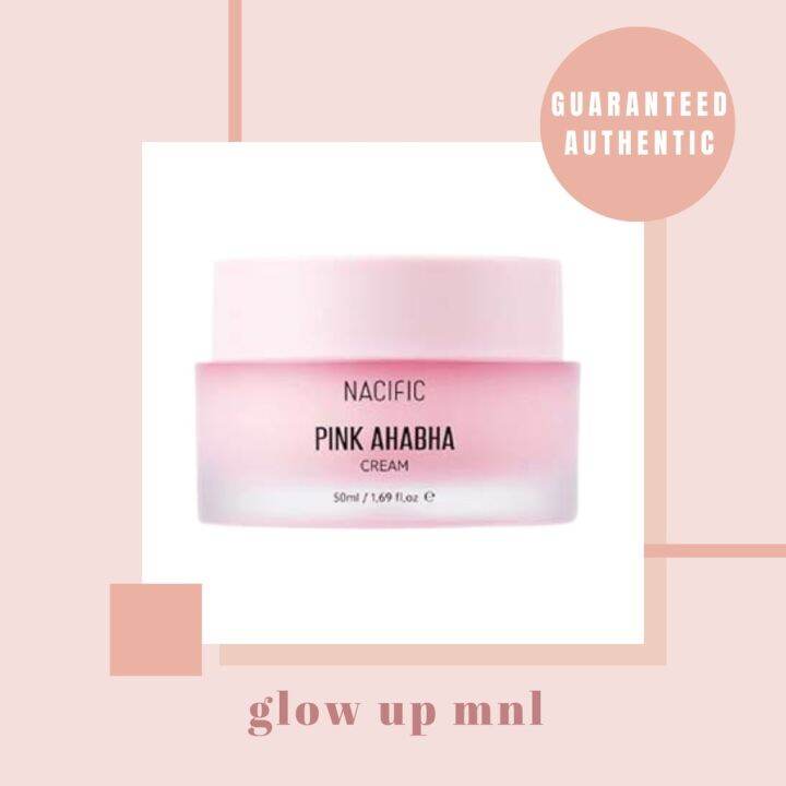Nacific Pink AHA BHA Cream 50ml | Lazada PH