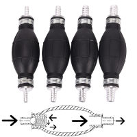 JETTING 4 styles Line Pump Primer Bulb Hand Primer Gas rol Pumps Rubber And Aluminum Hand Fuel Pump Apply to All Fuels