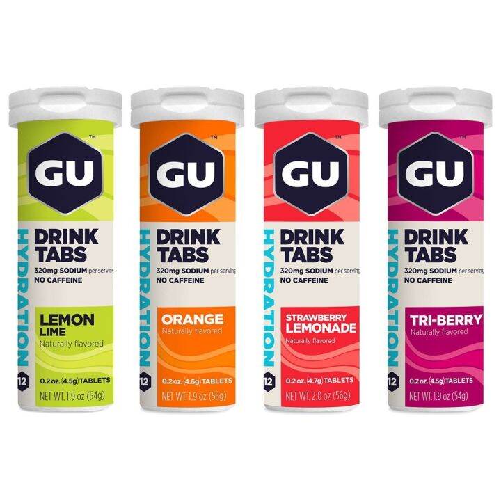 GU Hydration Drink Tabs 12 Tab Tube Lazada PH