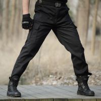 CODpz119nb Black Military Tactical Cargo Pants Men Army Tactical Sweatpants Working Pants