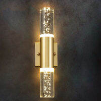 Hot Modern Bubble Crystal LED โคมไฟติดผนังห้องอาบน้ำ Dresser ห้องนั่งเล่นห้องนอน Goldsilver Wall Sconces โคมไฟตกแต่งในร่ม Lustres