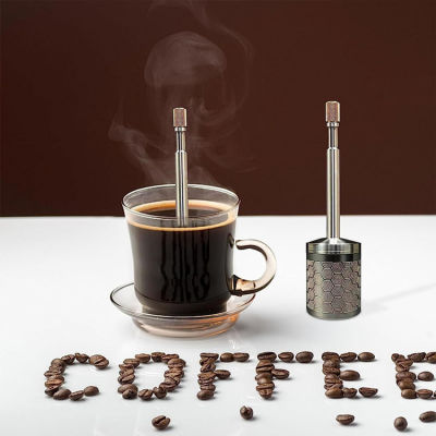 เครื่องทำกาแฟและชาสแตนเลสหน้าจอที่กรองกาแฟ,เครื่องที่กรองกาแฟที่กรองกาแฟ Alat Penyeduh Kopi สำหรับเดินทางแบบพกพา