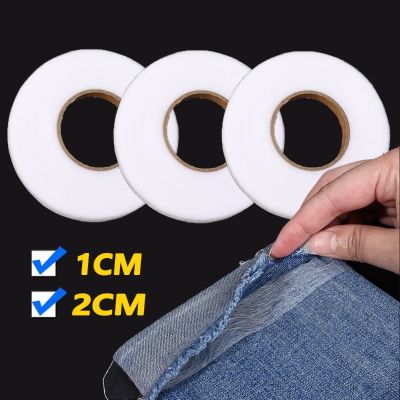 ♚ 60M Double-sided Adhesive Interlining Cloth Nonwoven Bonded Cloth Sewing Fabric Tape Patchwork Cloth Garment Sewing Accessoriess