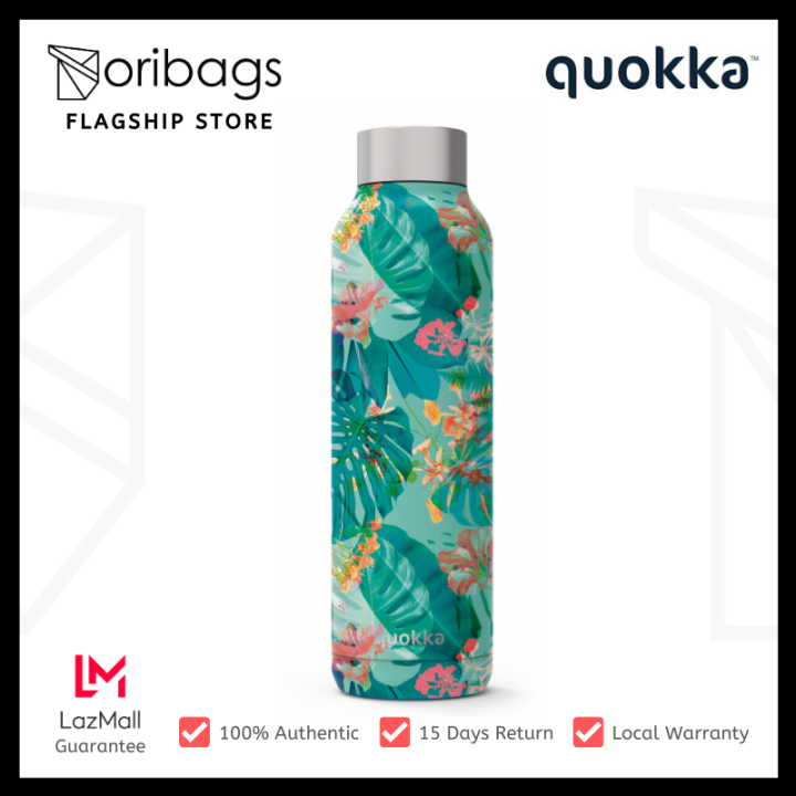 QUOKKA Stainless Steel Bottle Solid Series 630ml Tropical Lazada