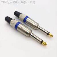 【CW】♟▫  2pcs 6.35mm Audio Plug Jack 6.5 Amplifier Microphone 1/4  Male To Female