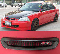 (ดำเงา) กระจังหน้า Civic EK 1996 1997 1998 Mugen ตาโต